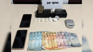 Polícia Militar prende casal e apreende grande quantidade de drogas em Imbaú